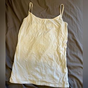 White tank top